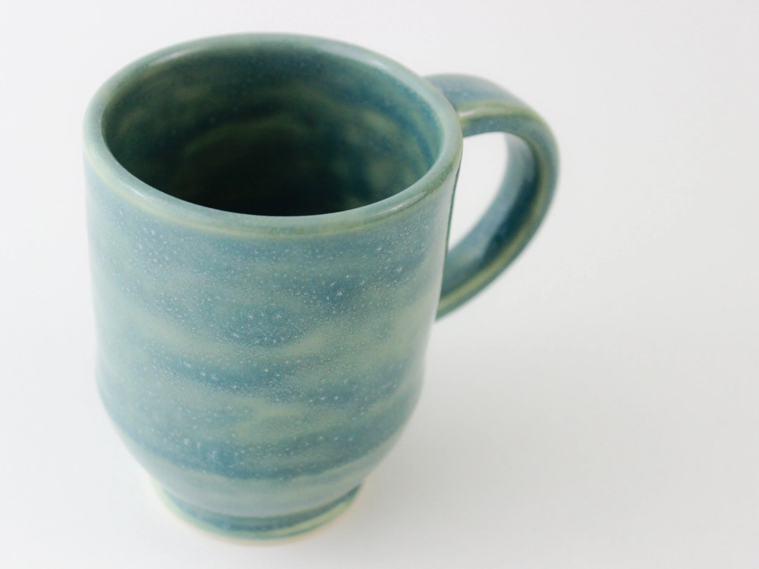 mug blue green speckle three quarters.jpg