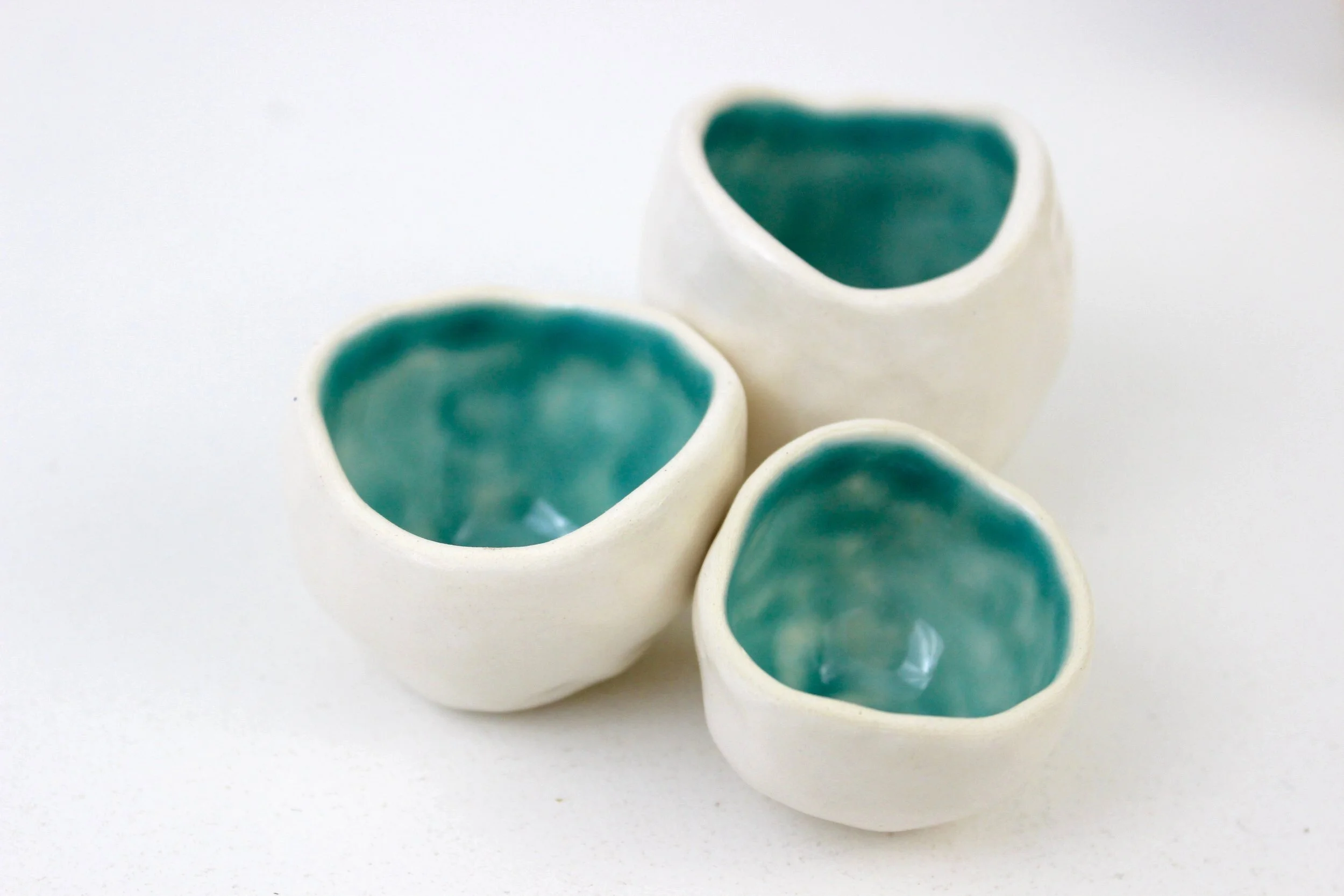 Mini Inch Pinch Clay Pinch Pots Designs