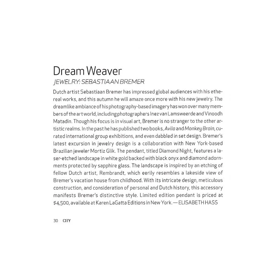 Diamond Night - Press -  City Mag Dec 08.jpg