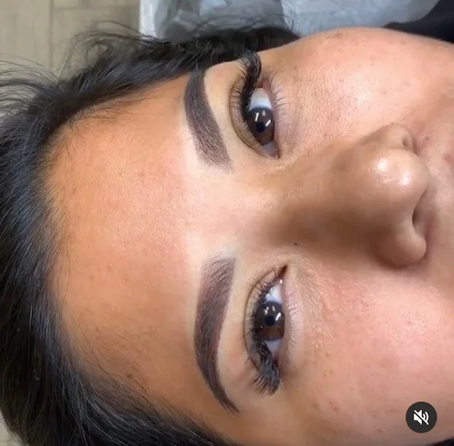 Ombre brows by Stacy.