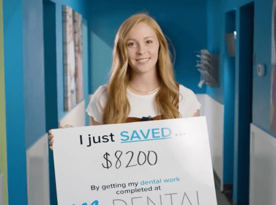 Susanna saved $8,200 at My Dental Dentistry &amp; Implants 