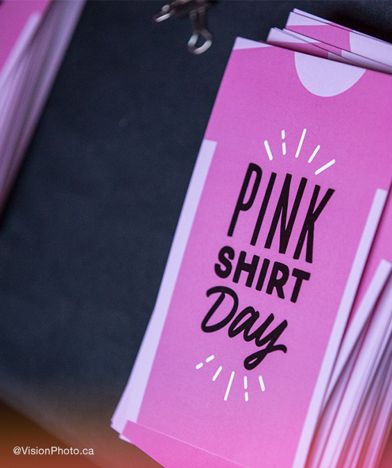 pink t-shirt day 2018