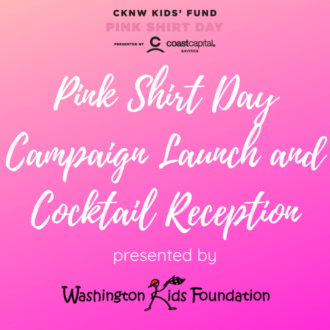 Pink Shirt Day Media Launch &amp; Cocktail Reception