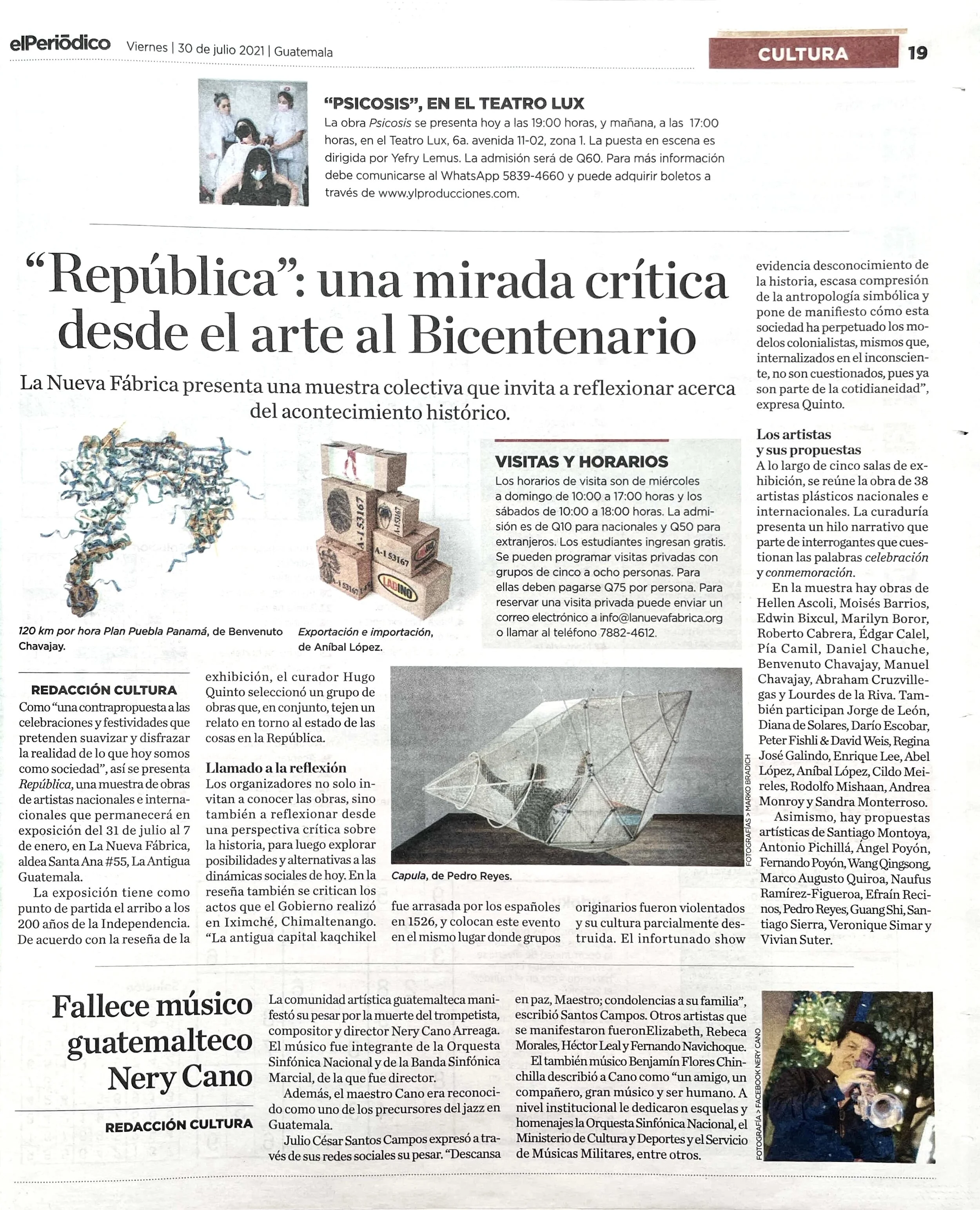 Publicación en elPeriodico
