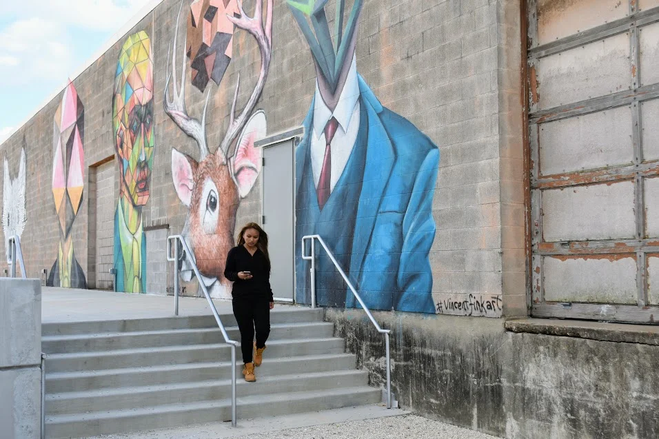 Artist: Vincent FinkSilos at Sawyer Yards1502 Sawyer St, Houston, TX 77007