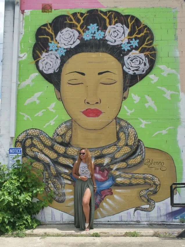 Artist: Sylvia BlancoLocation: 1503 Chartres, Houston, TX 77003