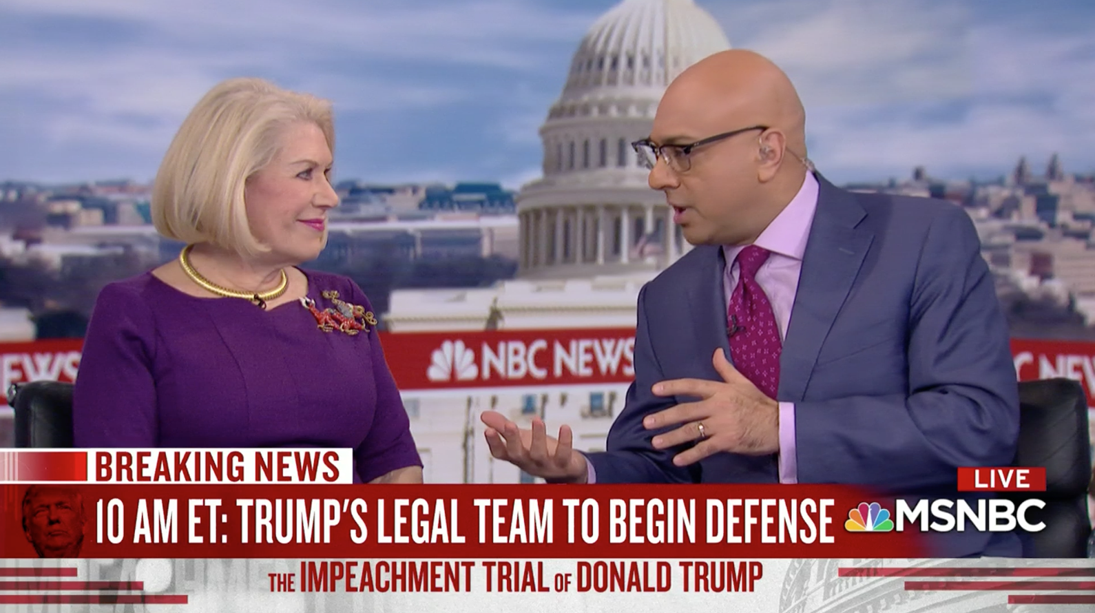 Stage Set For President's Defense