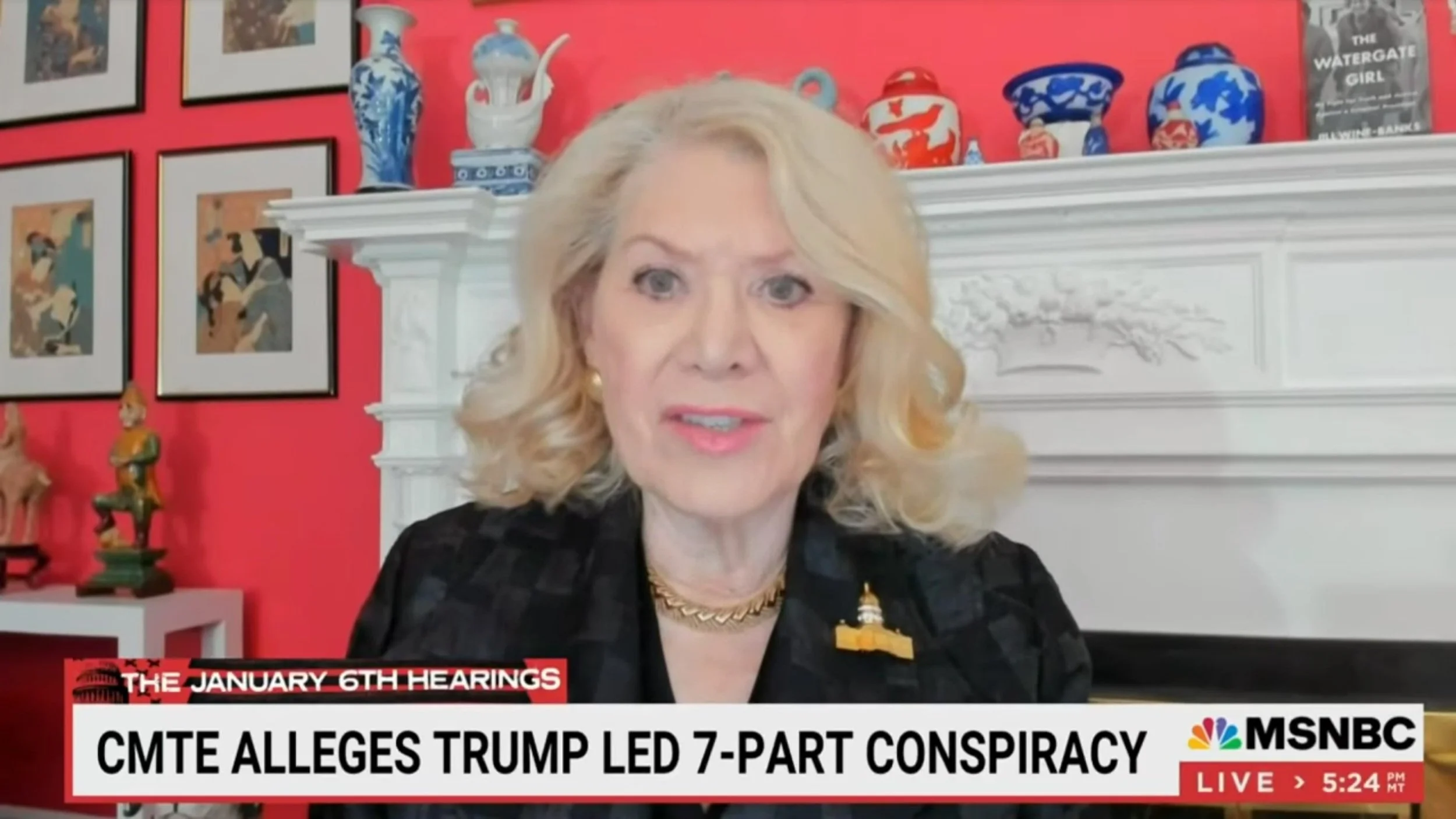 Cmte Alleges Trump Led 7-Part Conspiracy