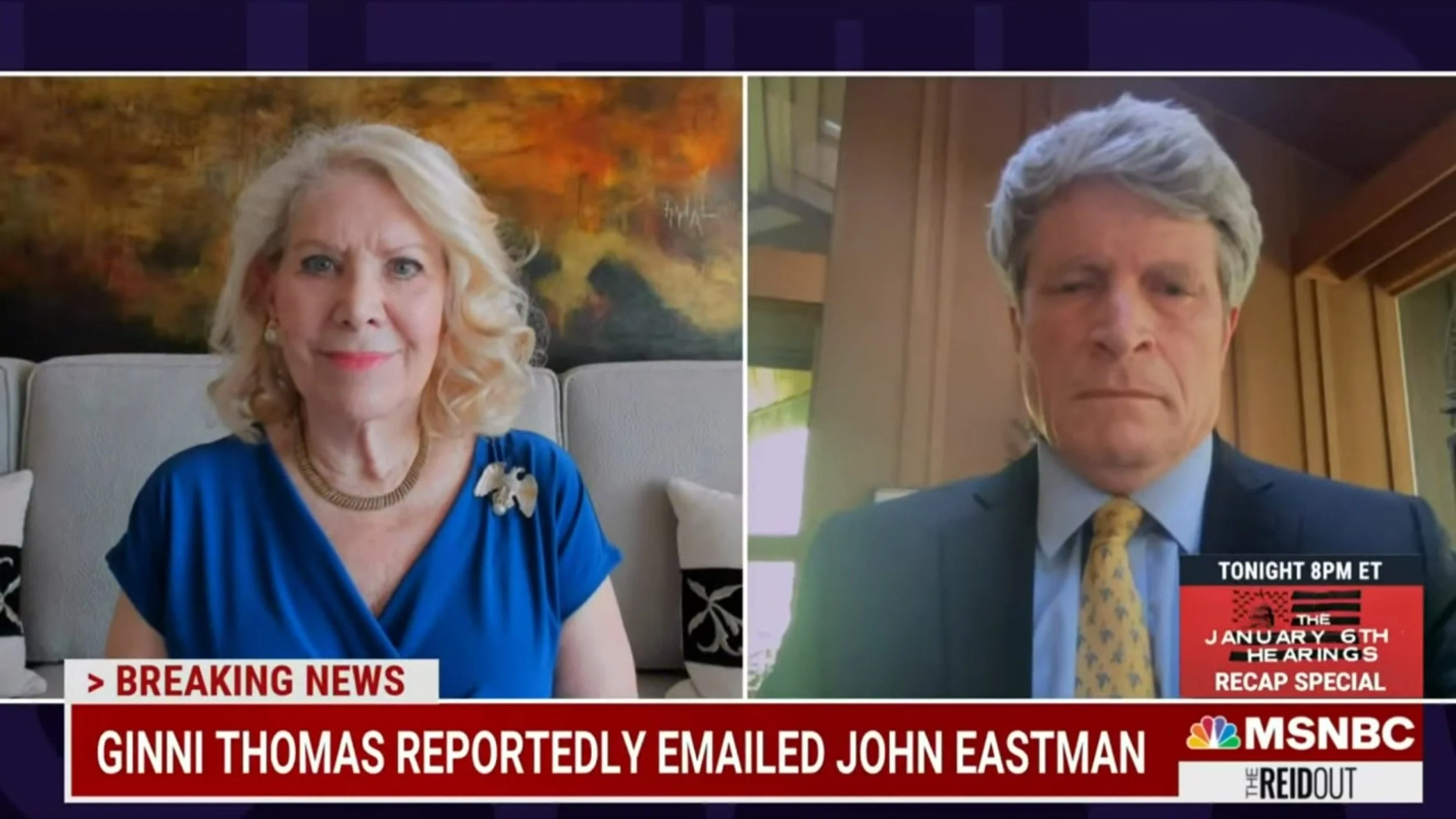 Ginni Thomas Reportedly Emailed John Eastman