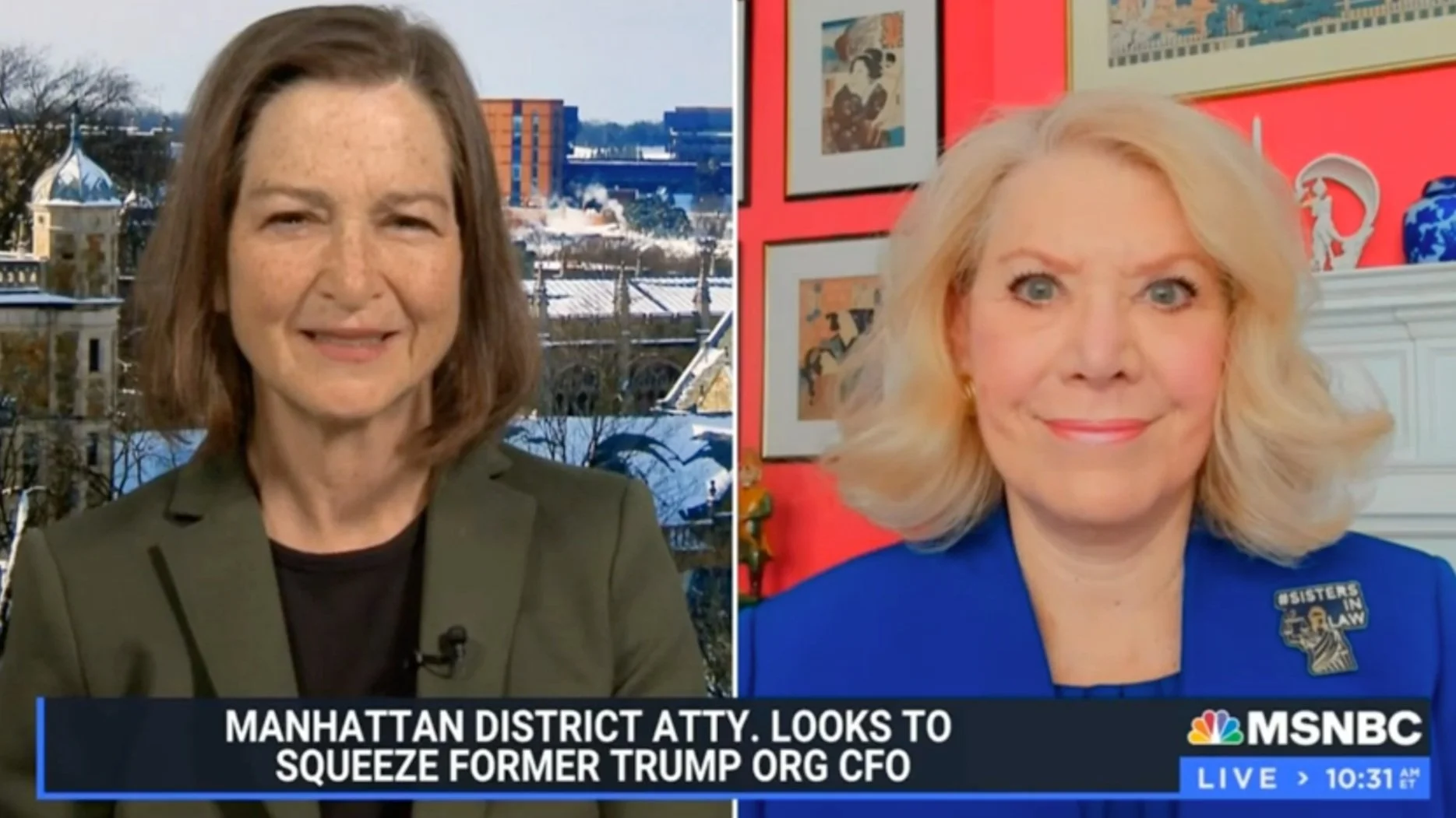 Manhattan District Atty. Looks To Squeeze Former Trump Org CFO