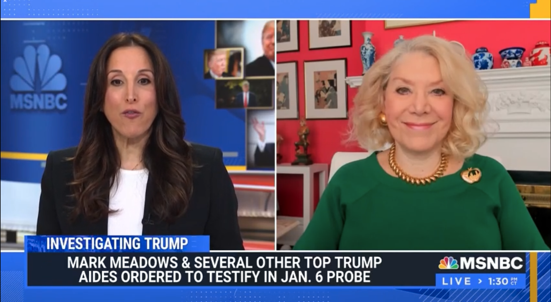 Mark Meadows & Several Other Top Trump Aides Ordered To Testify In Jan. 6 Probe