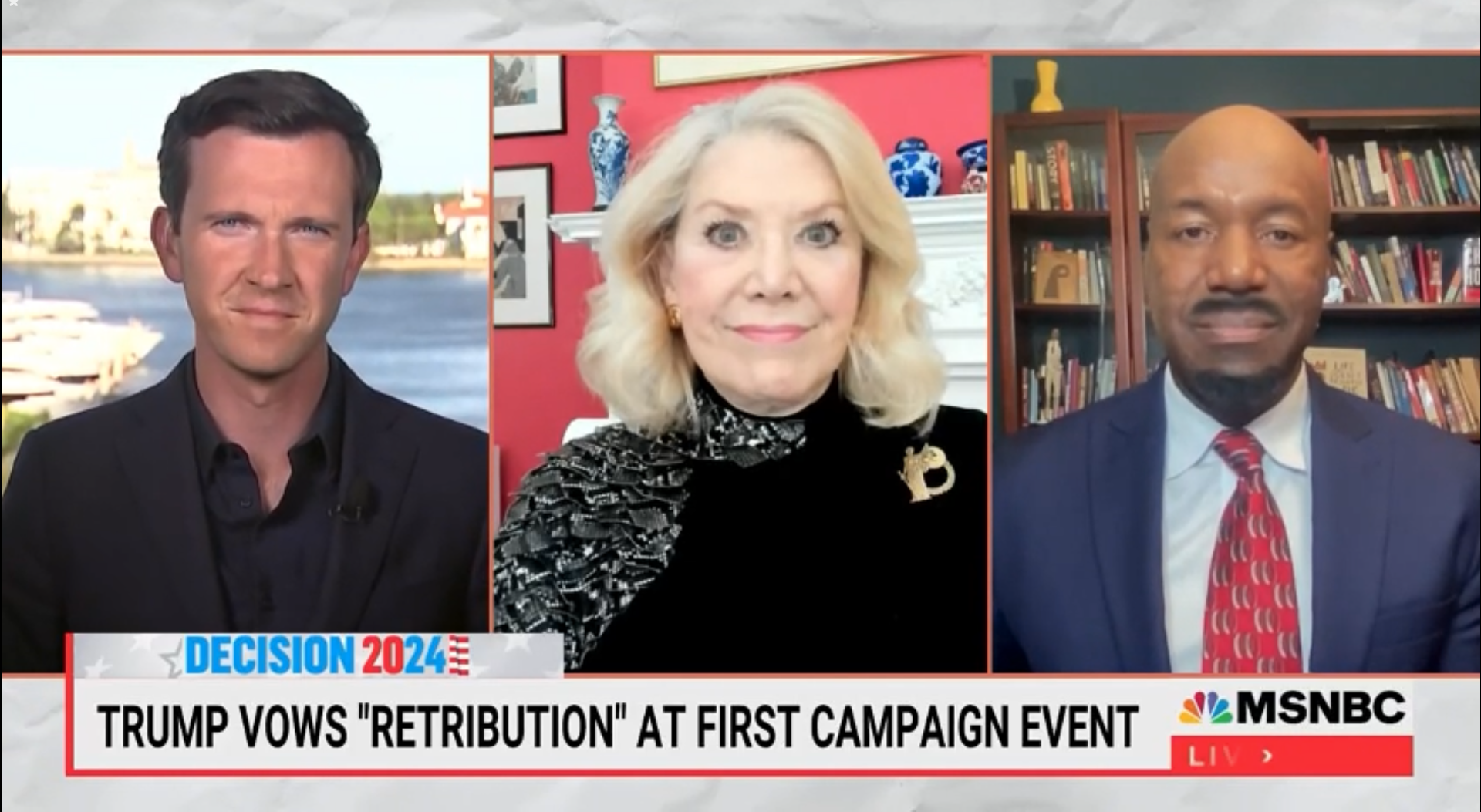 Trump Vows “Retribution” At First Campaign Event