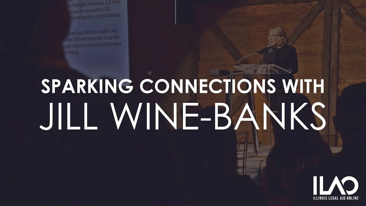 ILAO's 2018 Annual Benefit: Sparking Connections with Honoree Jill Wine Banks