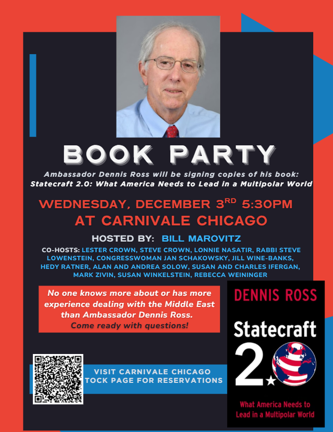Meet and Talk With Ambassador Dennis Ross