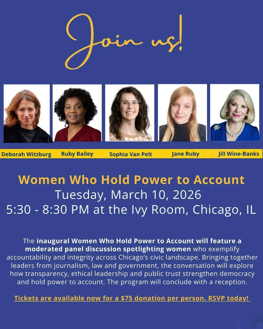 Women Who Hold Power to Account