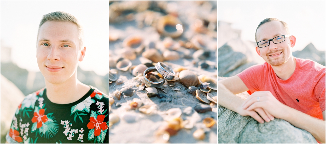 Lisa Silva Photography- Ponte Vedra Beach, St. Augustine and Jacksonville, Florida Fine Art Film Wedding Photography- Sunrise Engagement Shoot at  Vilano Beach_0066.jpg