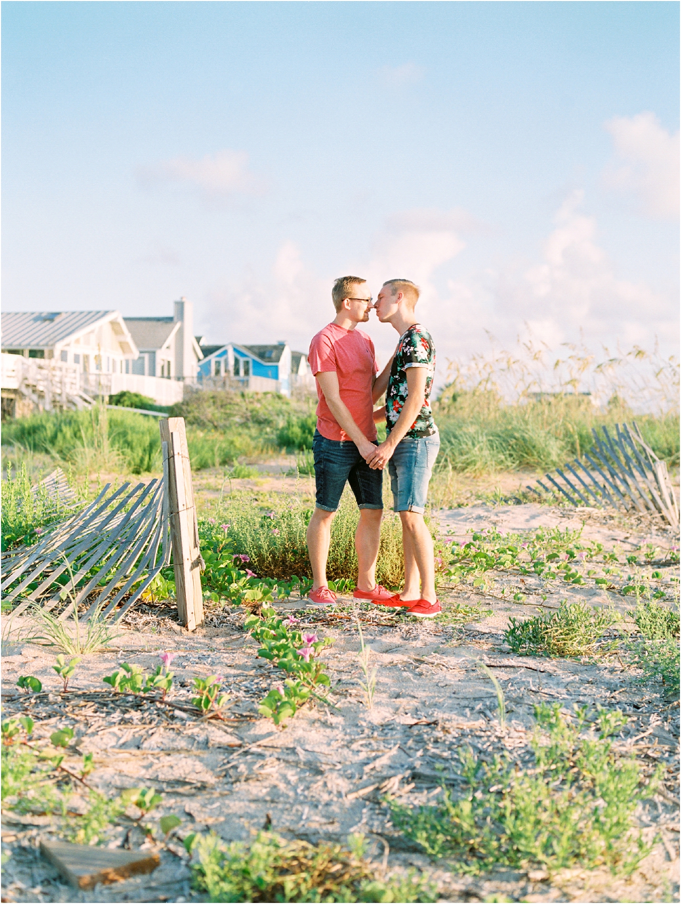 Lisa Silva Photography- Ponte Vedra Beach, St. Augustine and Jacksonville, Florida Fine Art Film Wedding Photography- Sunrise Engagement Shoot at  Vilano Beach_0067.jpg