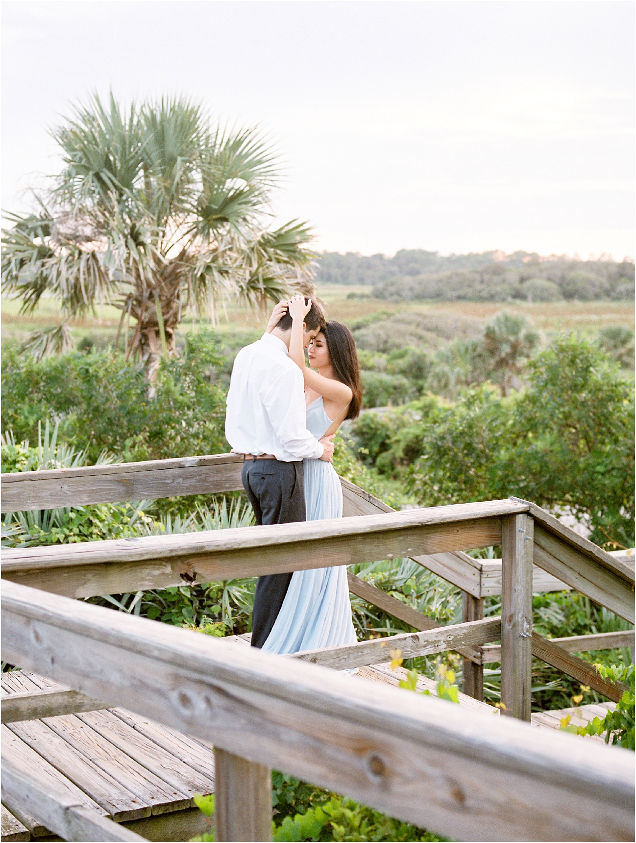 Lisa Silva Photography- Ponte Vedra Beach, St. Augustine and Jacksonville, Florida Fine Art Film Wedding Photography- Sunset Engagement Session at  Guana Beach State Park_0026.jpg