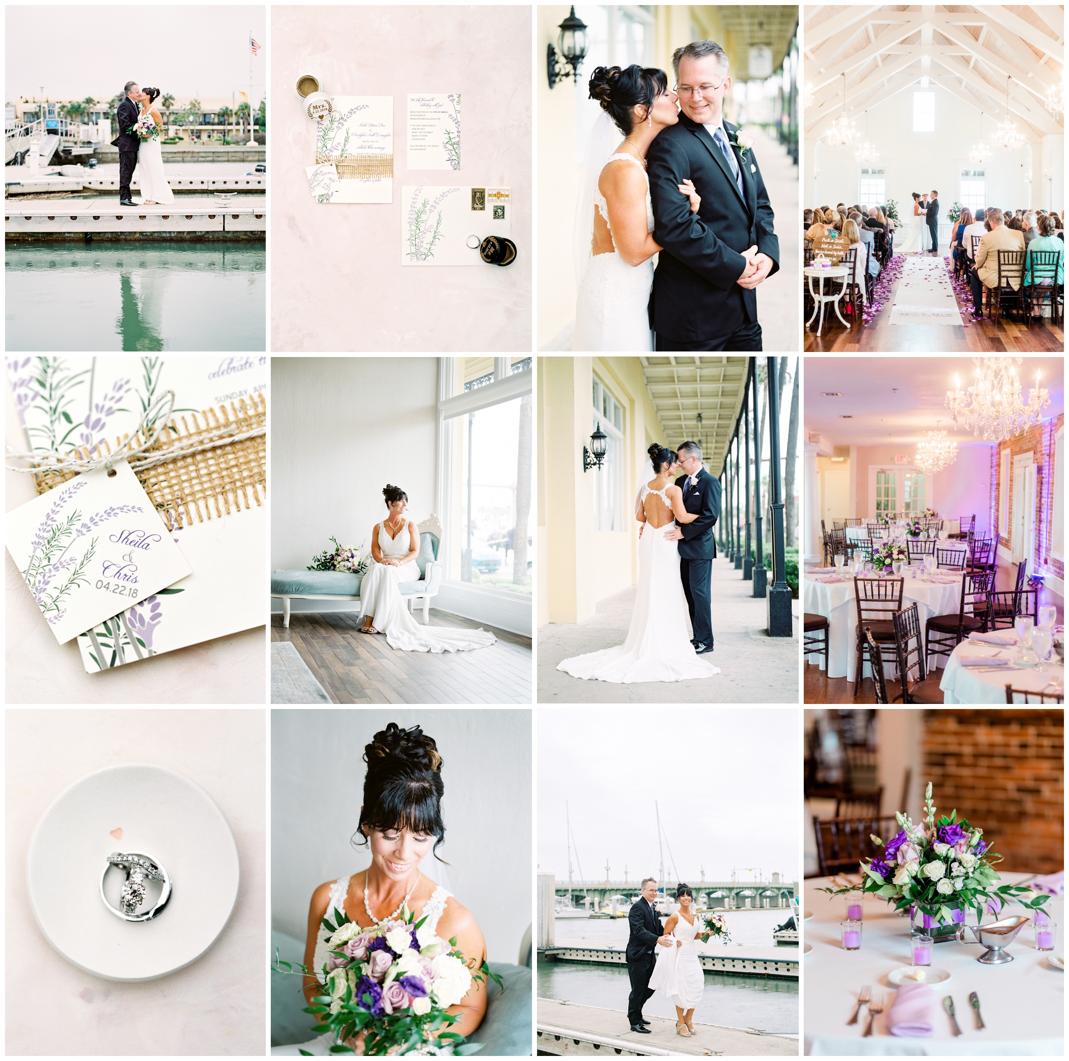 Sheila and Chris | The White Room | St. Augustine, Florida