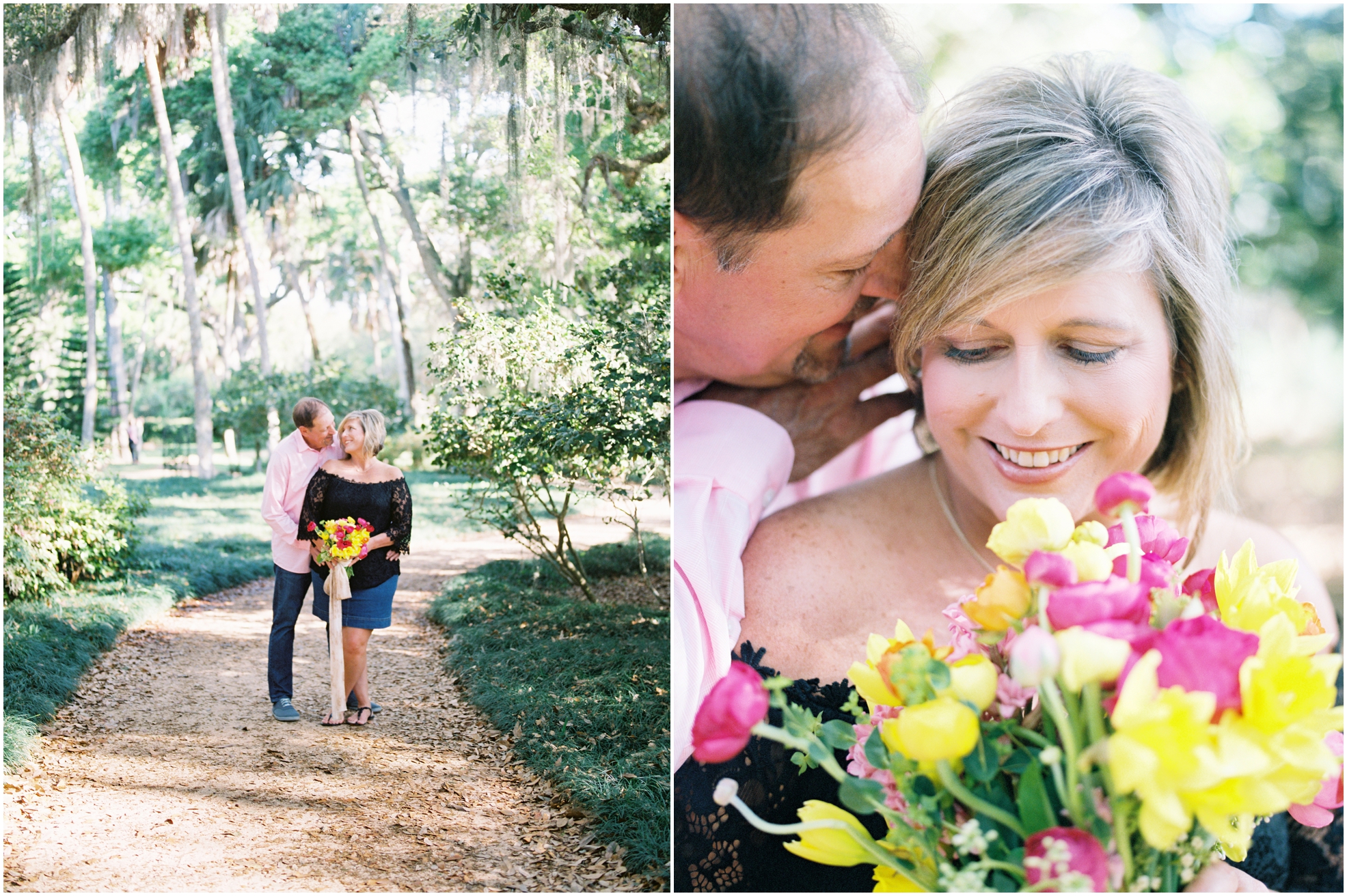 Lisa Silva Photography- Jacksonville, St. Augustine, Amelia Island, Ponte Vedra Beach, North East Florida Fine Art Film Photographer- Anniversary Session at Washington Oaks in Palm Coast, Florida_0046.jpg