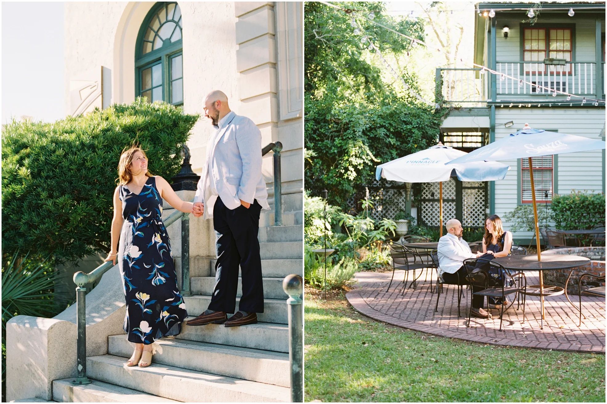 Lisa Silva Photography- Jacksonville, St. Augustine, Amelia Island, Ponte Vedra Beach, North East Florida Fine Art Film Photographer- Engagement Session in Historic Downtown Fernandina Beach- Amelia Island Wedding Photographer_0020.jpg