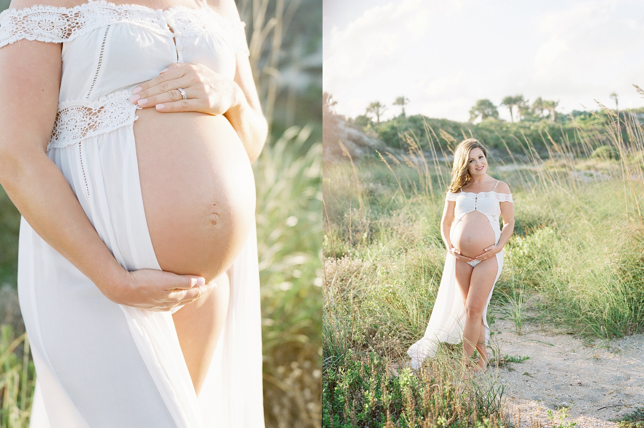 Lisa Silva Photography- Jacksonville and Ponte Vedra Beach Fine Art Film Wedding Photography- Maternity Session in Ponte Vedra Beach, Florida_0024.jpg