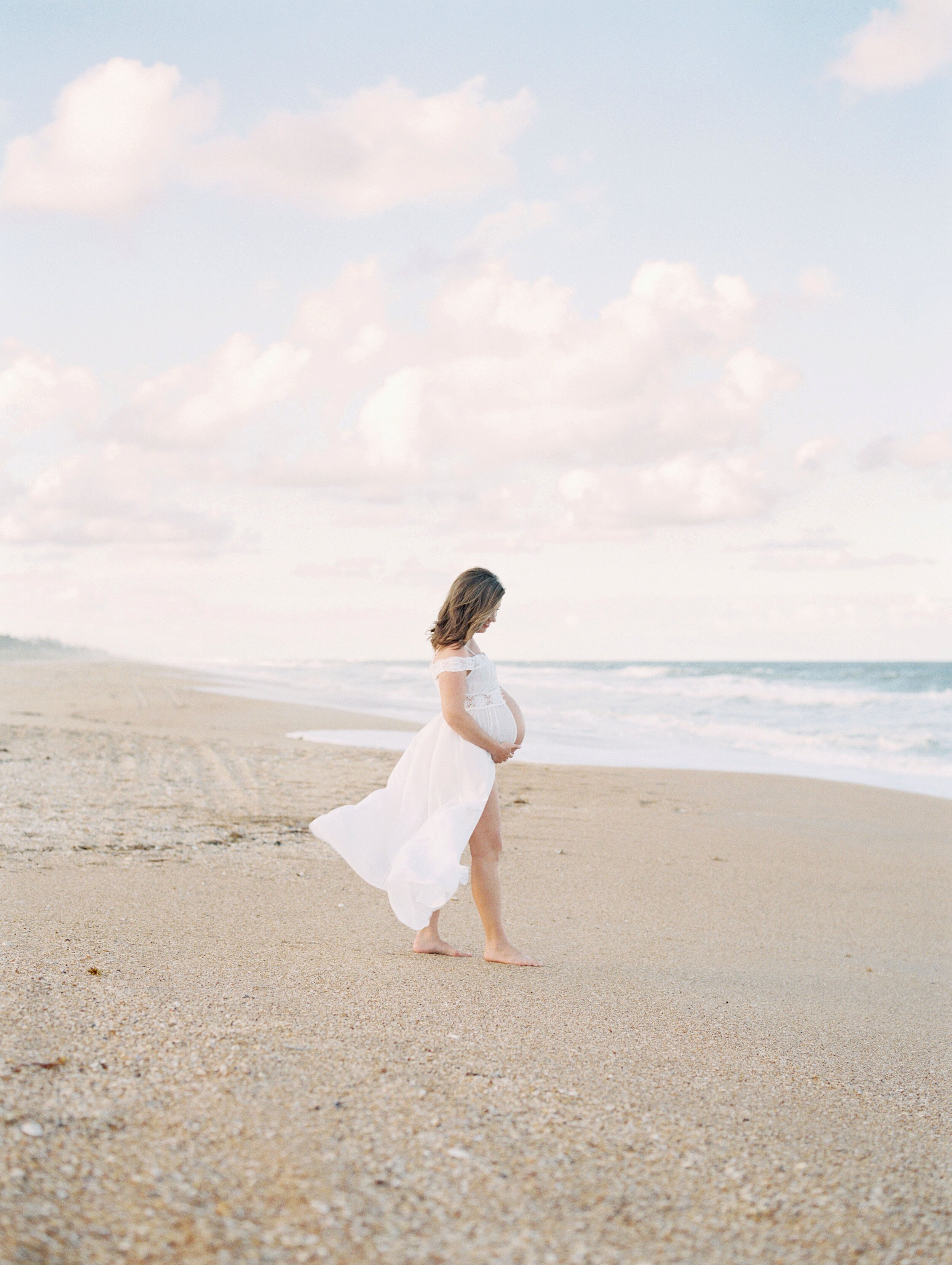 Lisa Silva Photography- Jacksonville and Ponte Vedra Beach Fine Art Film Wedding Photography- Maternity Session in Ponte Vedra Beach, Florida_0035.jpg