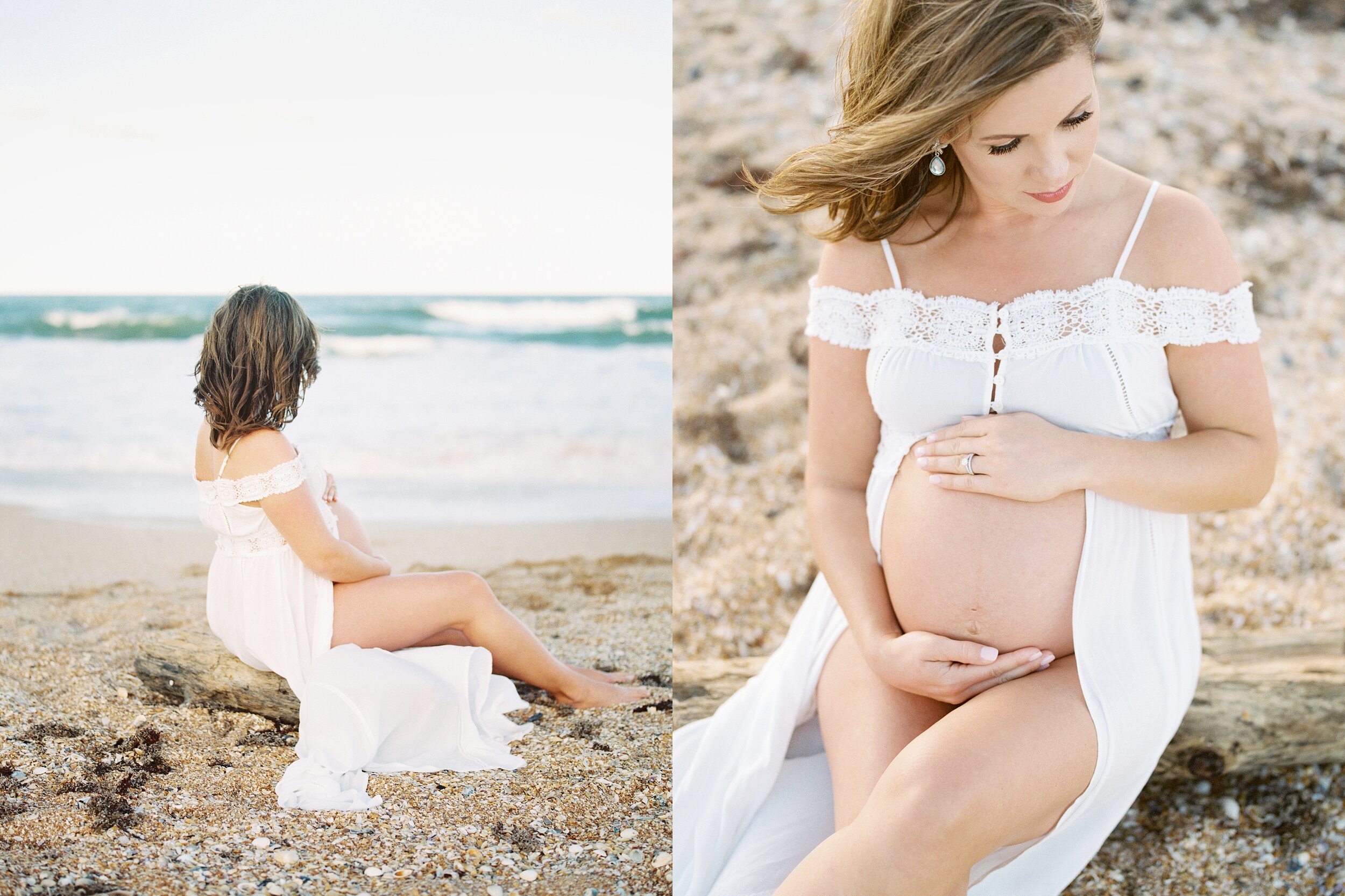Lisa Silva Photography- Jacksonville and Ponte Vedra Beach Fine Art Film Wedding Photography- Maternity Session in Ponte Vedra Beach, Florida_0034.jpg