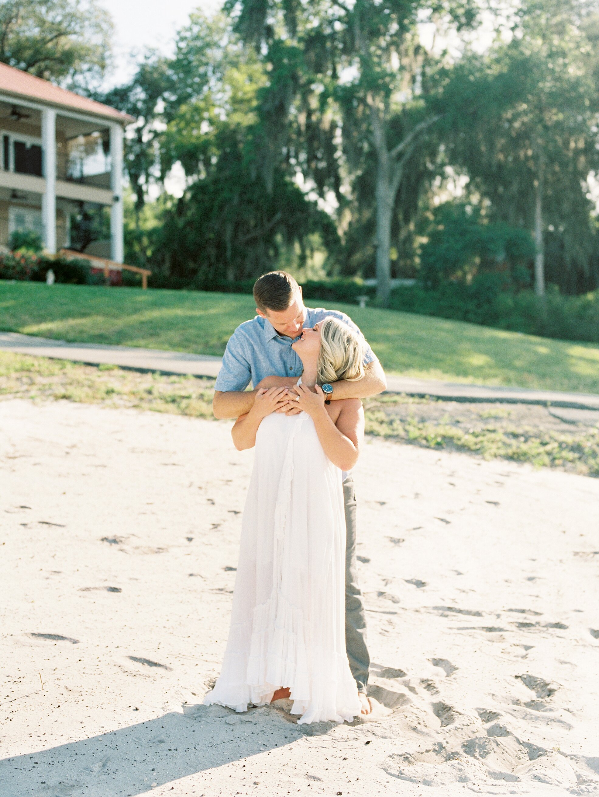 Lake House Engagement Session in Keystone Heights- Jacksonville, St. Augustine, Ponte Vedra Beach, Amelia Island, Florida Fine Art Film Wedding and Lifestyle Photography_0010a.jpg