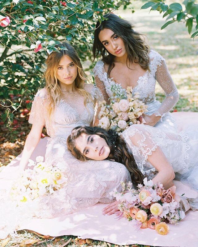 We are honored to be on the front page of @stylemepretty today!  This shoot was an absolute dream.. we put a ton of work into it and I&rsquo;m so in love with the results 
Link in Bio🦋 
floral design and planning: @moonstruckflorals
planning and day