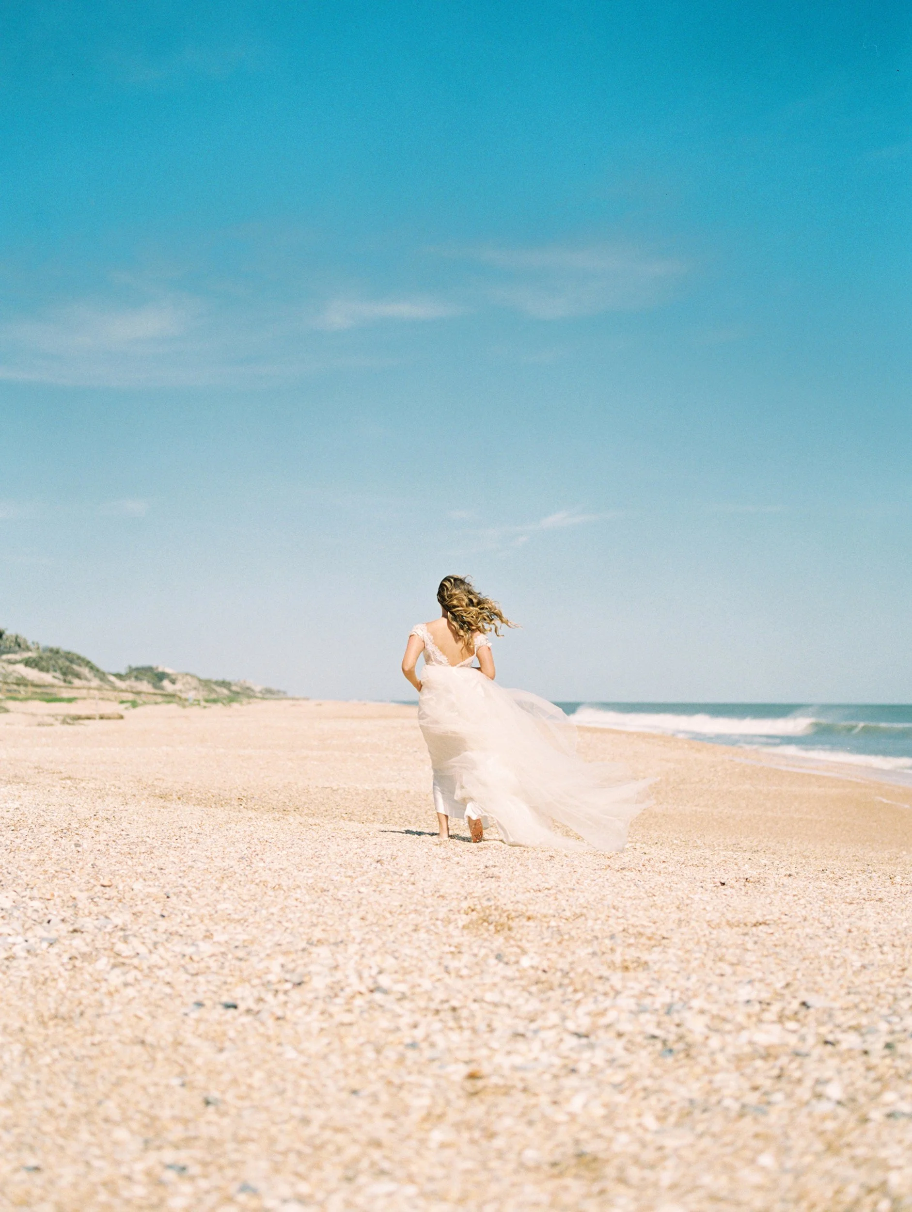 Lisa Silva Photography Jacksonville St Augustine Amelia Island Ponte Vedra Beach Fine Art Film Wedding Photographer Bridal Session on Ponte Vedra Beach 21.jpg