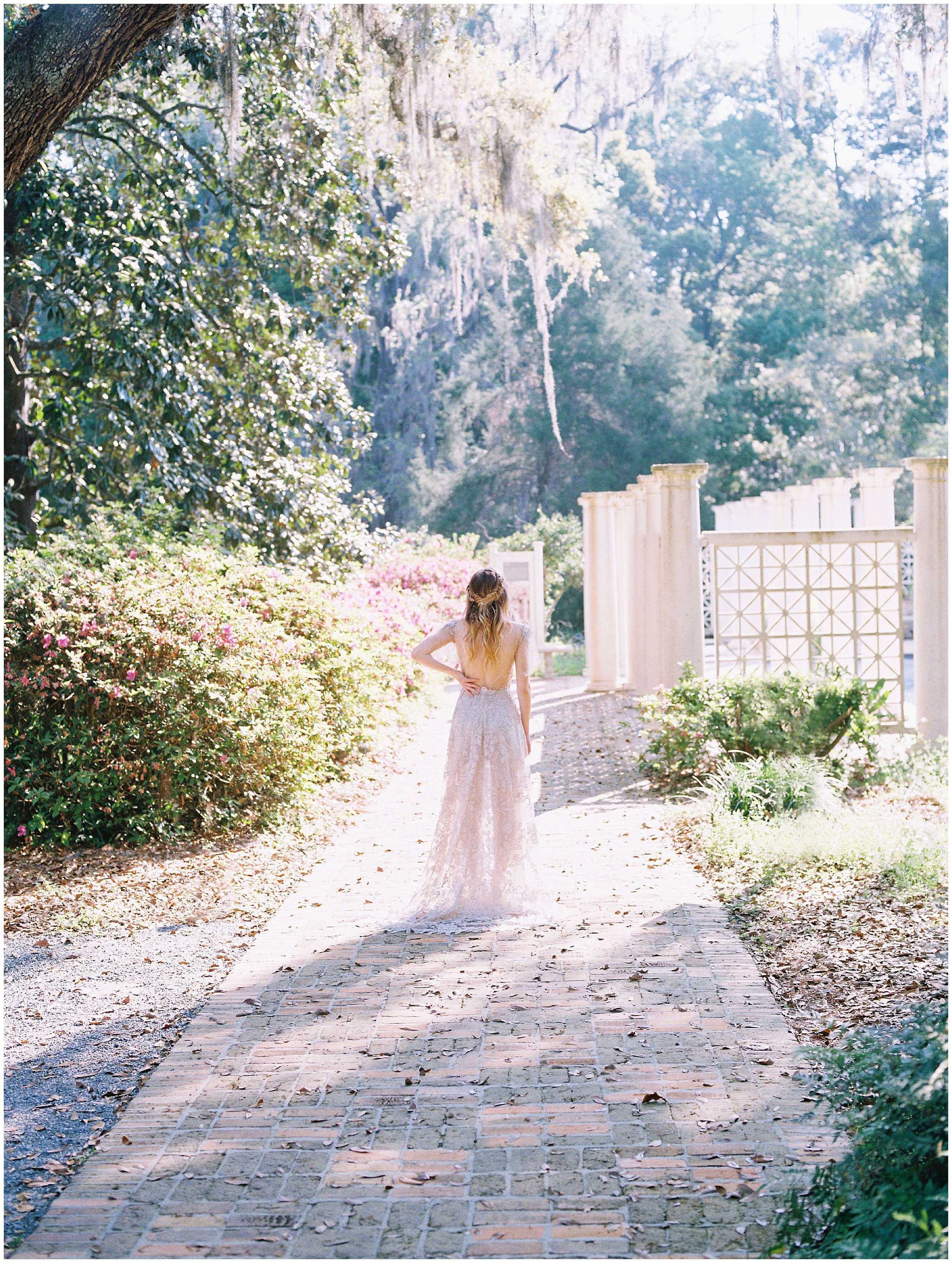 Lisa Silva Photography Jacksonville St Augustine Amelia Island Ponte Vedra Beach Fine Art Film Wedding Photographer- Bridal Shoot Editorial at Goodwood Museum and Gardens Tallahassee Florida_0020.jpg