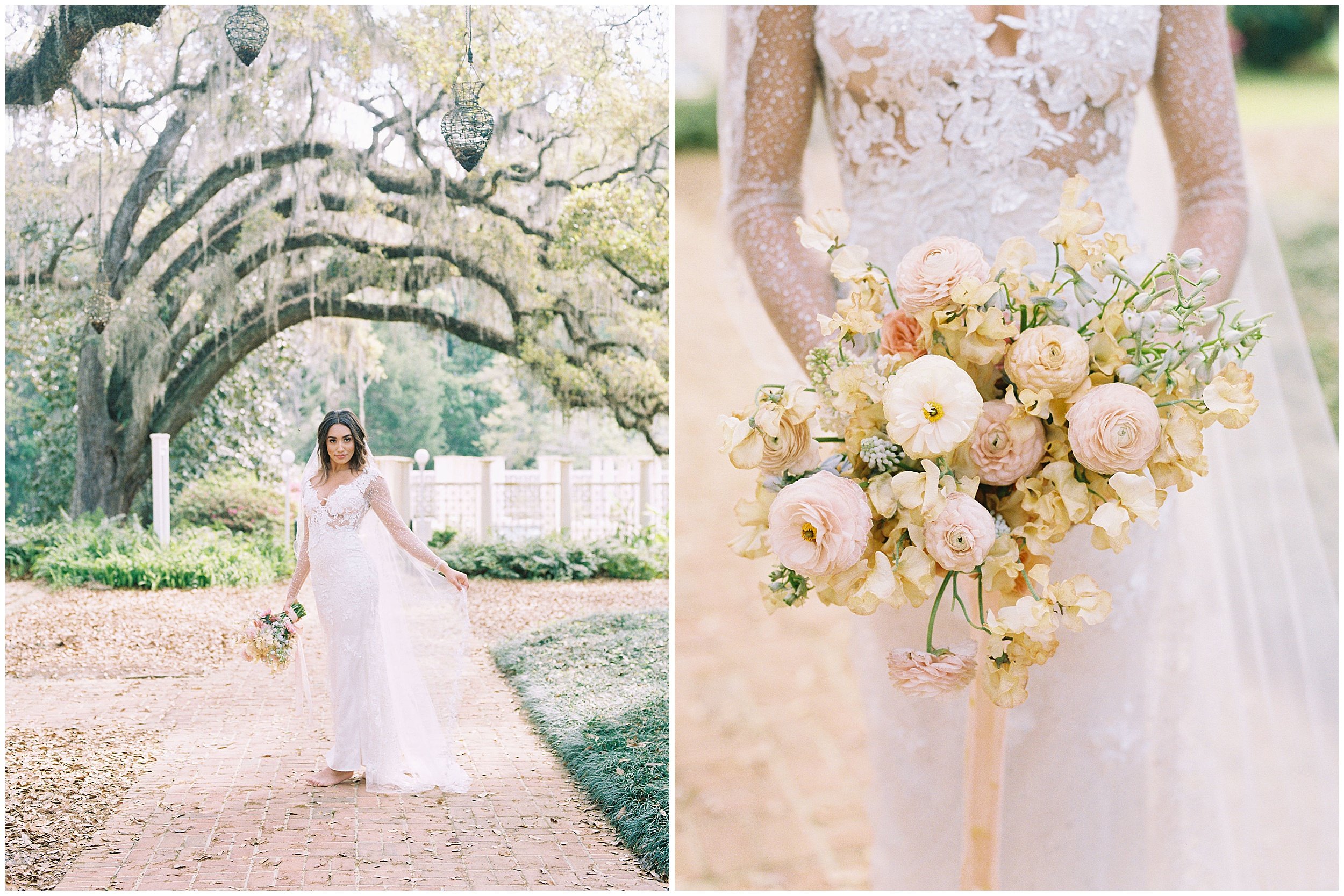 Lisa Silva Photography Jacksonville St Augustine Amelia Island Ponte Vedra Beach Fine Art Film Wedding Photographer- Bridal Shoot Editorial at Goodwood Museum and Gardens Tallahassee Florida_0024.jpg