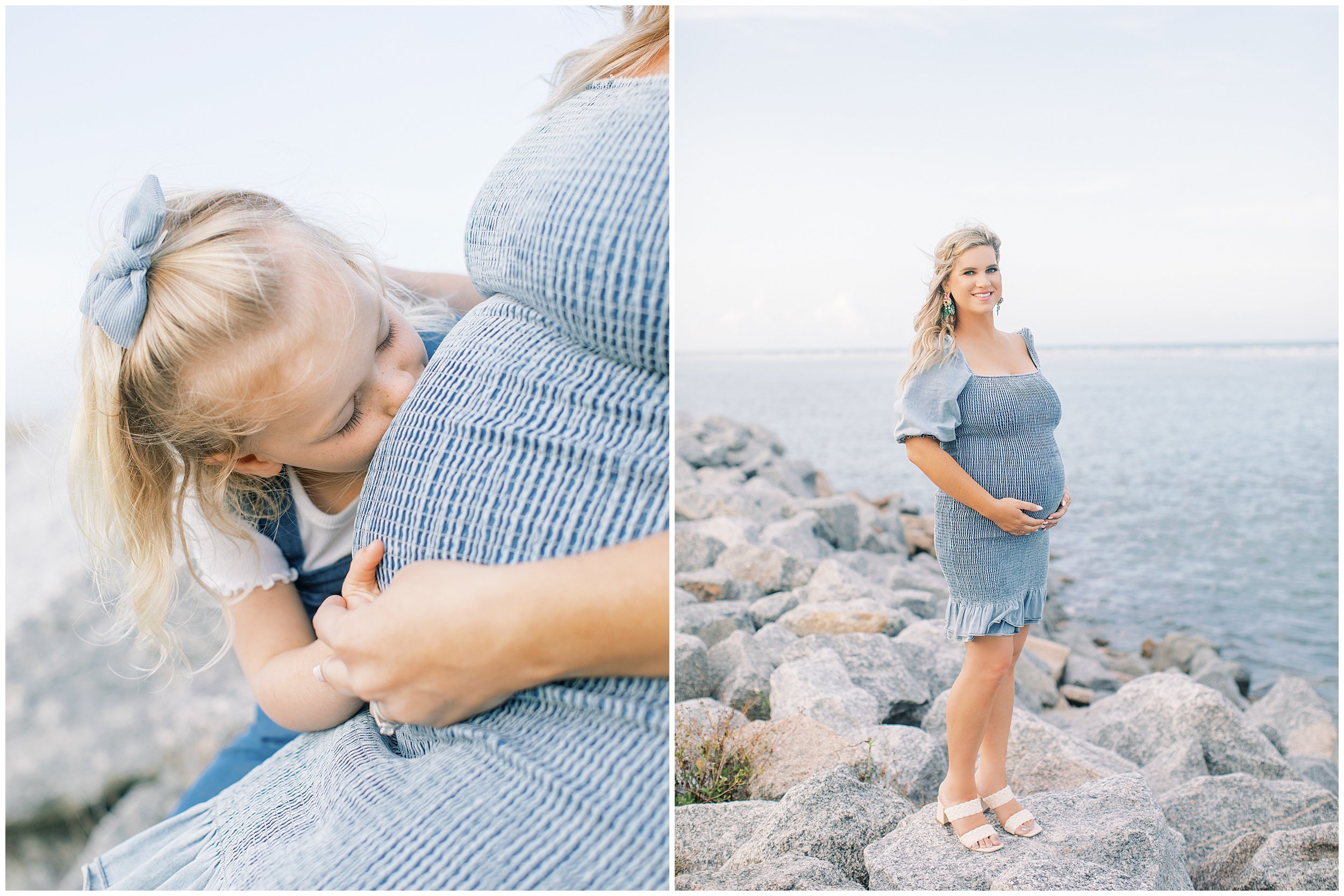 Lisa Silva Photography Jacksonville St Augustine Amelia Island Ponte Vedra Beach Fine Art Film Wedding Photographer- Beach Family Maternity Session_0002.jpg