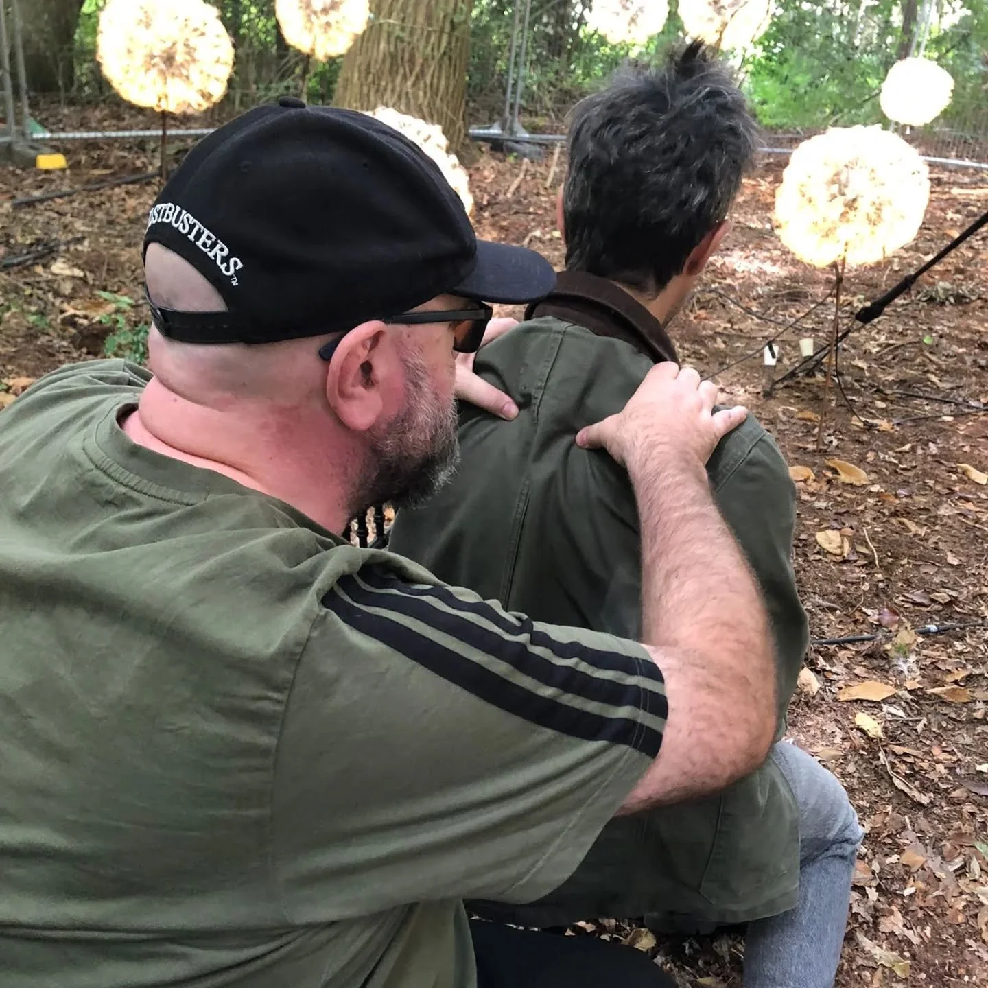 Dip and I had a really good time at @alltogethernow.ie 
We also pondered our upcoming show in the Annesley House on August 23rd... Get your tickets at link in bio
Papped by Denzel @donachao