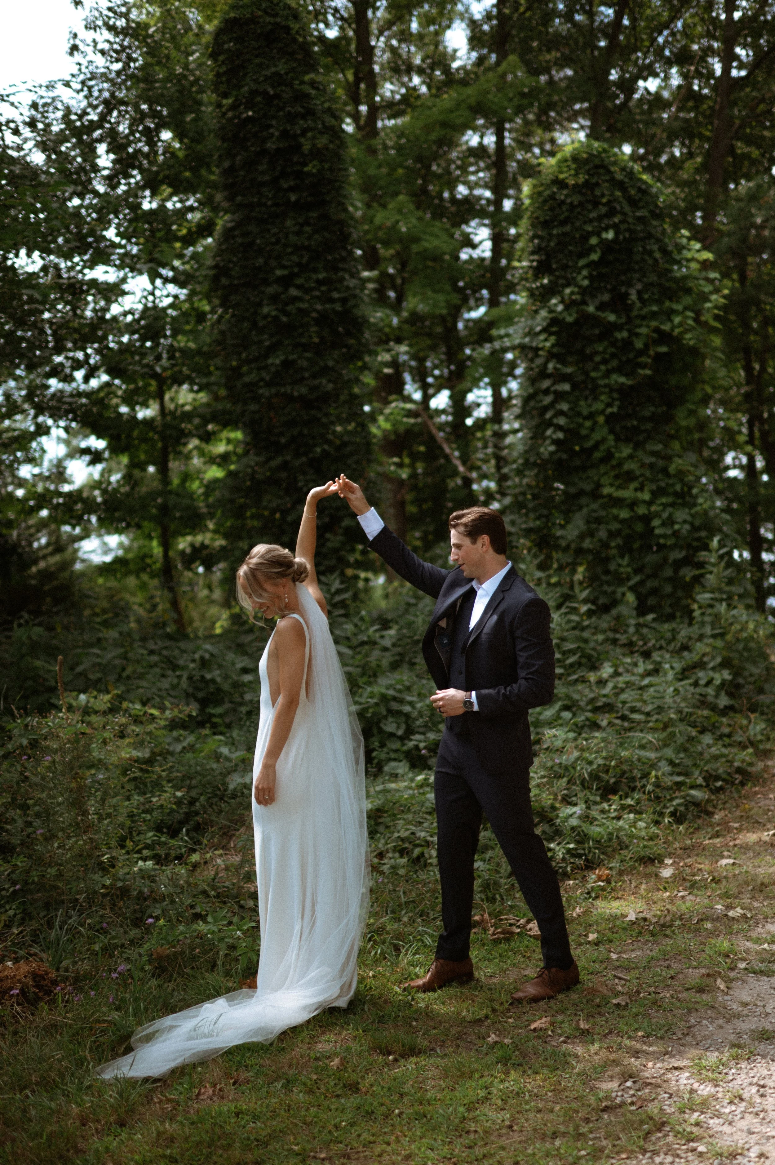 Romantic Peninsula Room Wedding
