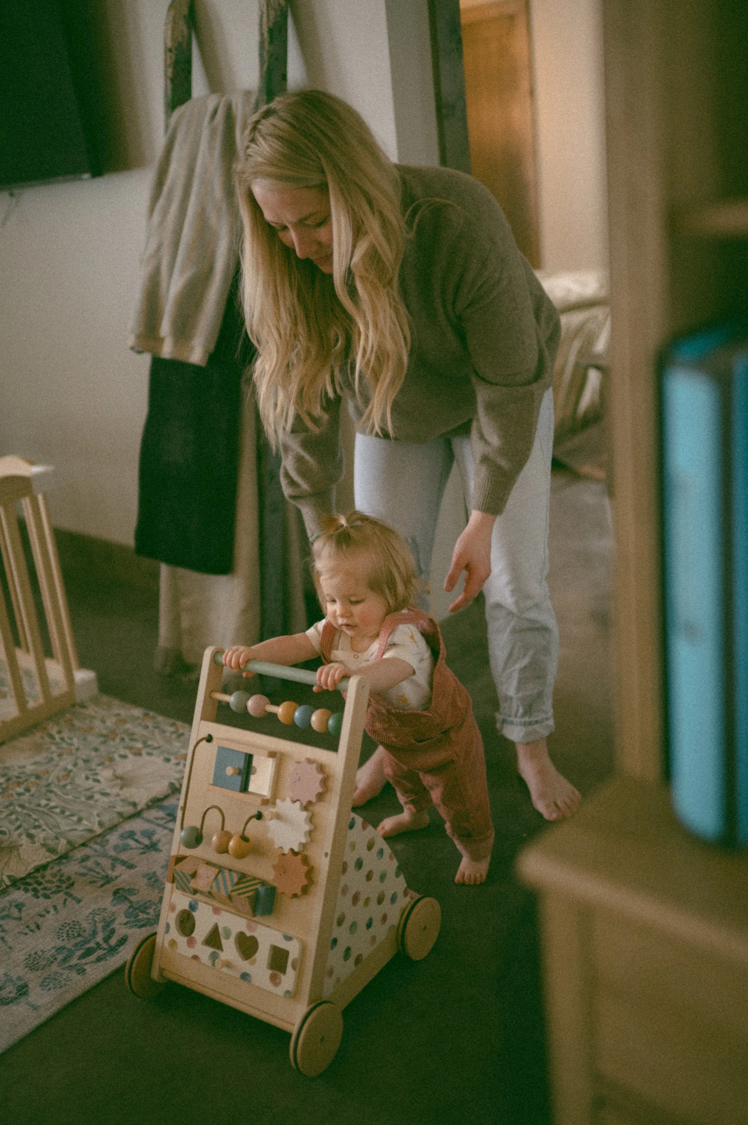 Cozy At Home Milestone Session
