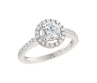 Halo Engagement Ring