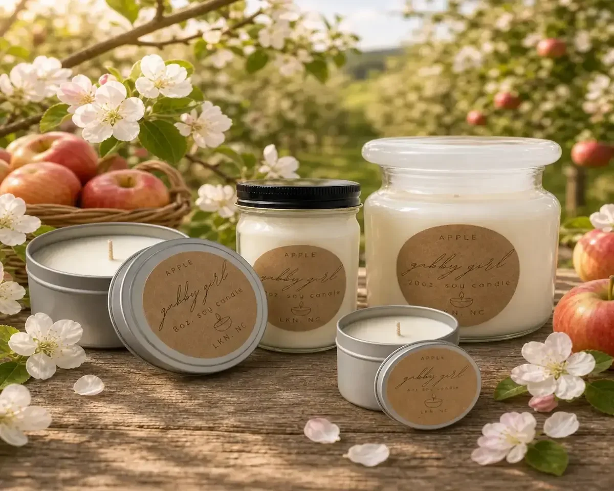 Apple Scented Candle