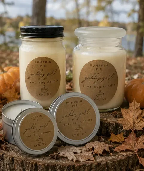 Pumpkin Pie Scented Candle