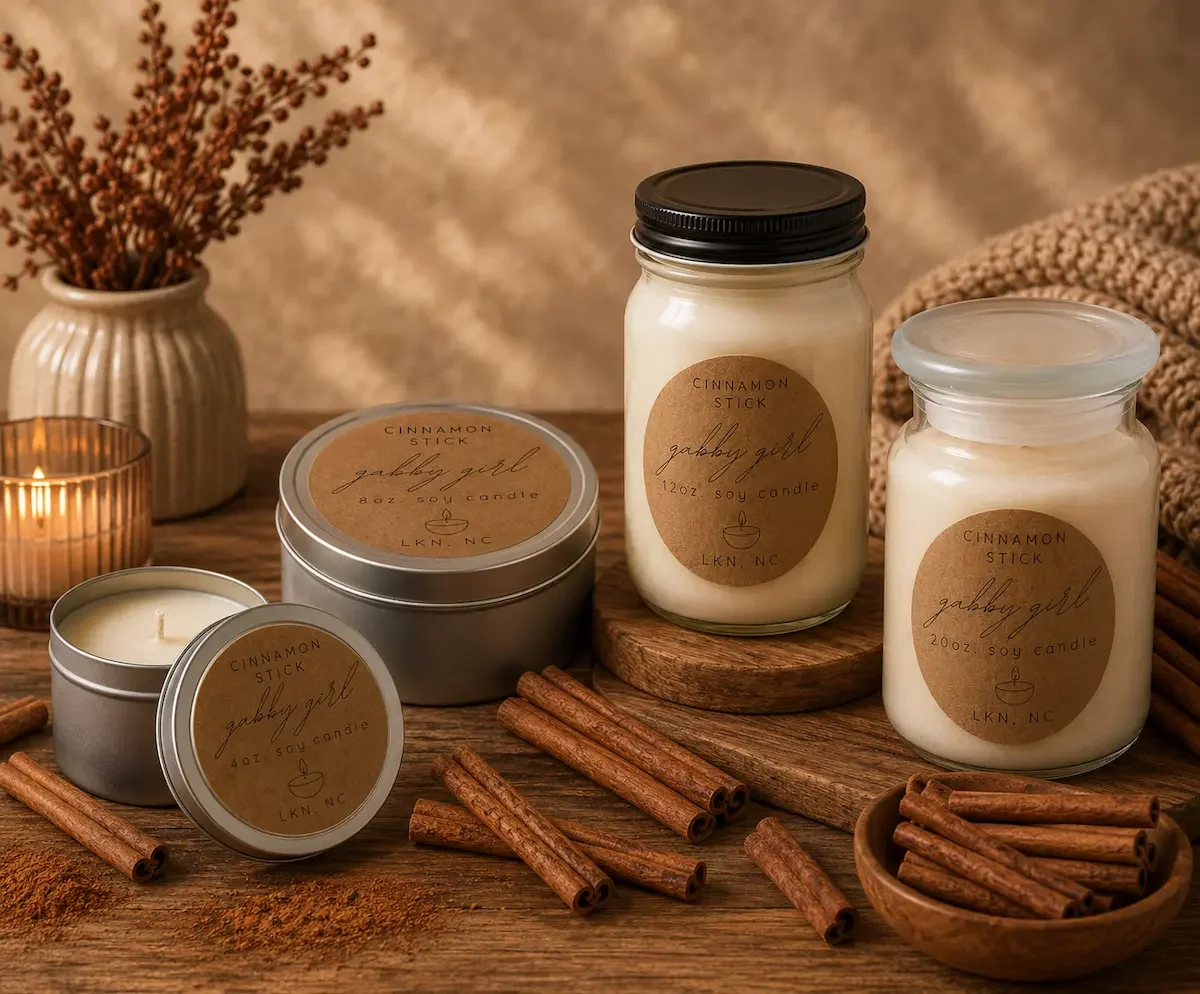 Cinnamon Stick Scented Candle