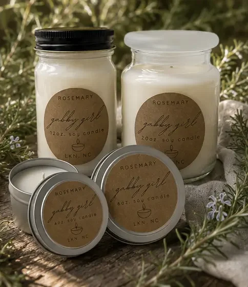 Rosemary Scented Candle
