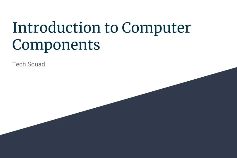 1st Tech Squad Meeting