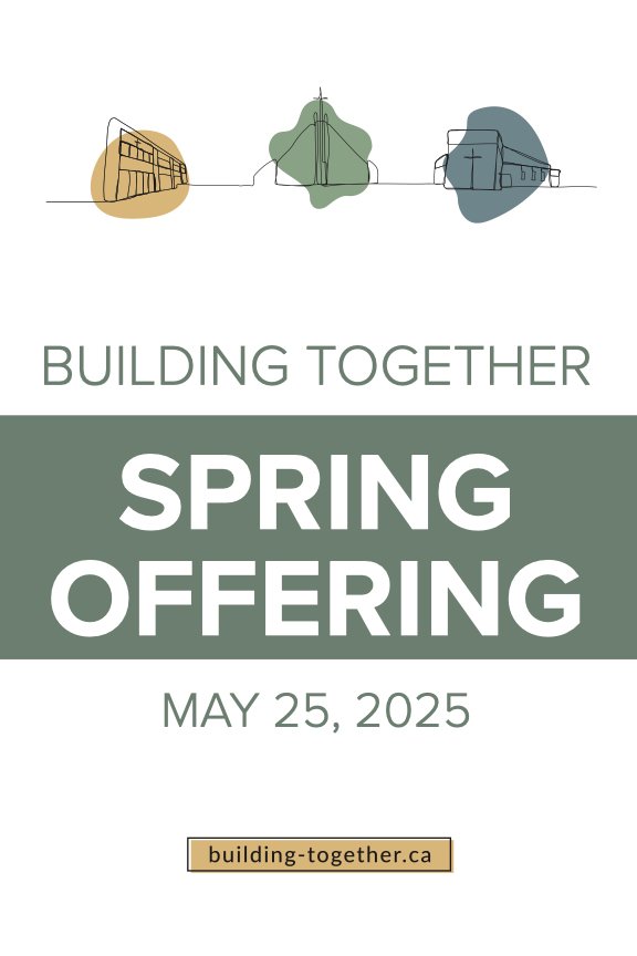 May 25, 2025 | Spring Offering