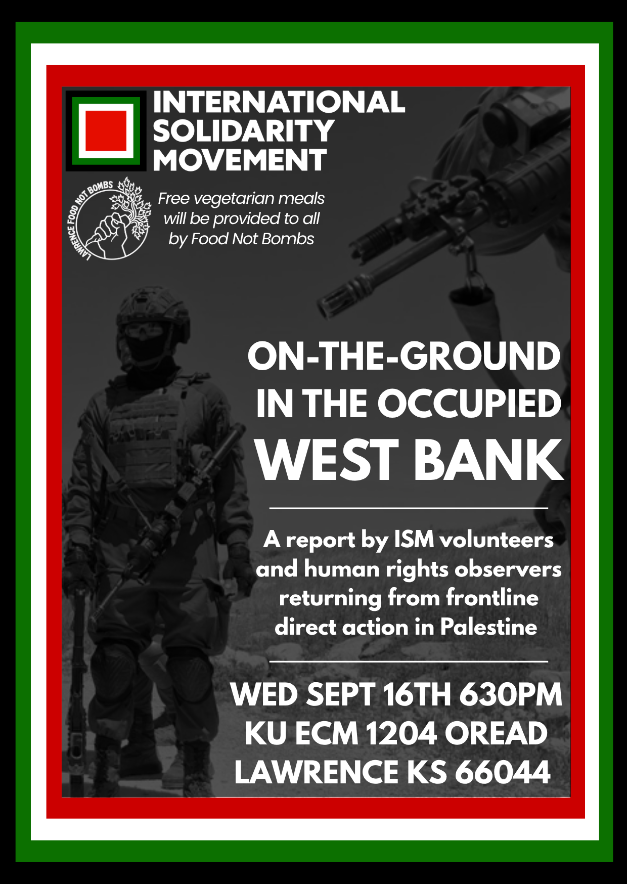 International Solidarity Movement (ISM) - Palestine Presentation