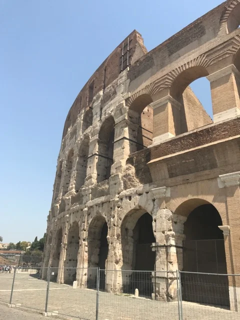 In Kasey's words: "The Colosseum, a structure so large and impressive that I found I difficult to believe it was built nearly 2,000 years ago. "