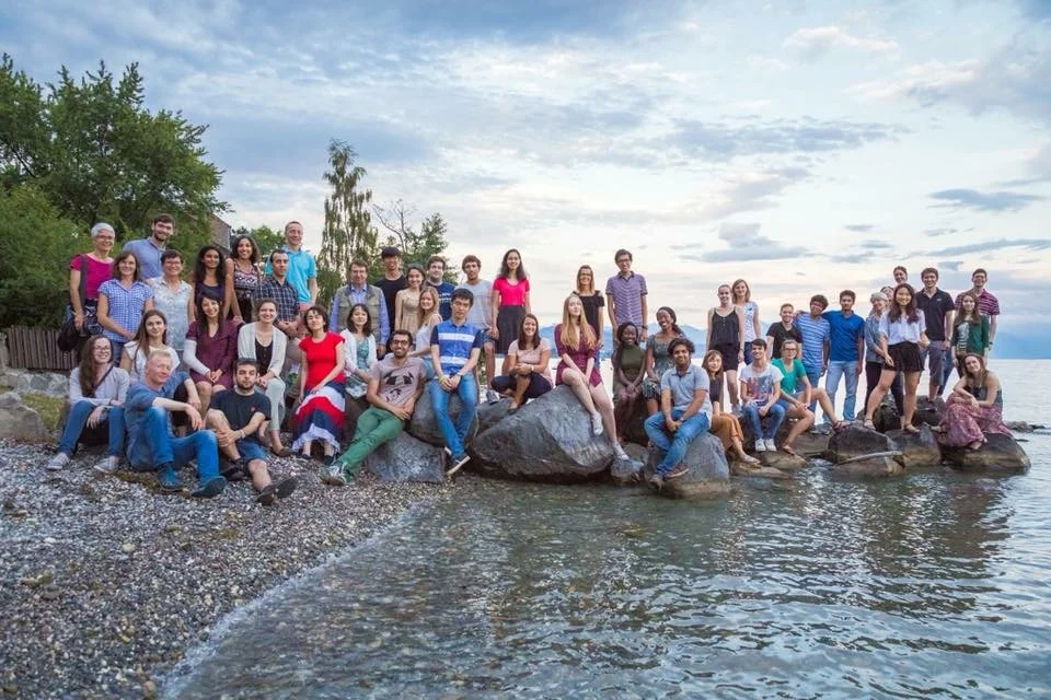 The author and her fellow student researchers.