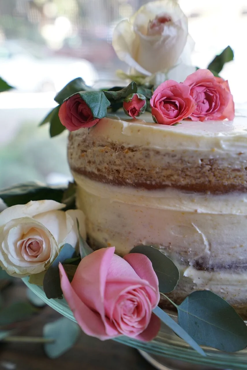 Pumpkin Carrot Naked Cake