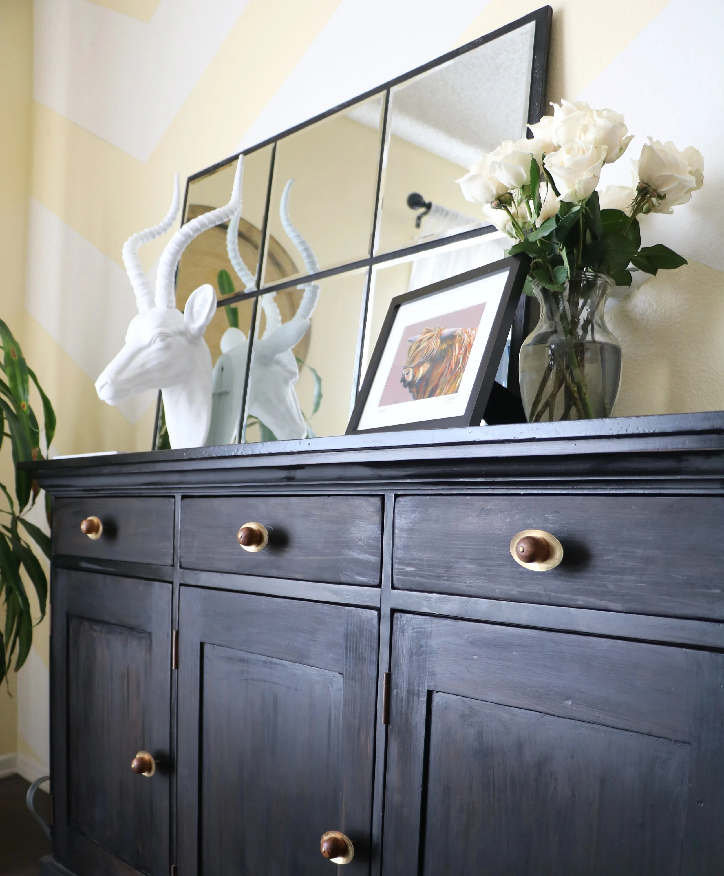 Custom Oversized Mirror (on a budget)