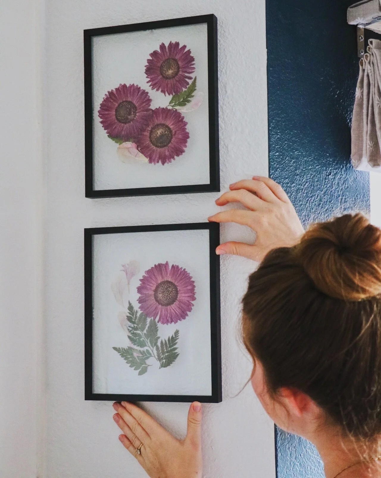 Easy Pressed Flowers Art Project